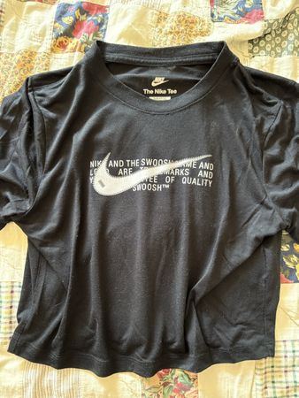 maglietta nike crop top taglia m