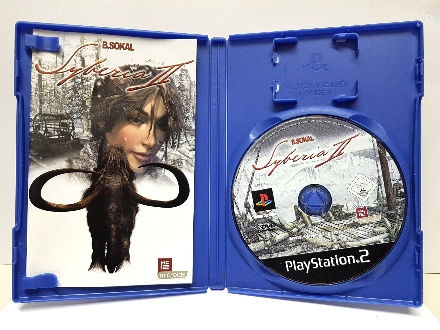 Sony Spiele: 😎Syberia 2 ein Abenteuer im ewigen Eis  PS2 – Gebraucht aus Schüpfheim von Games_Spielkonsolen