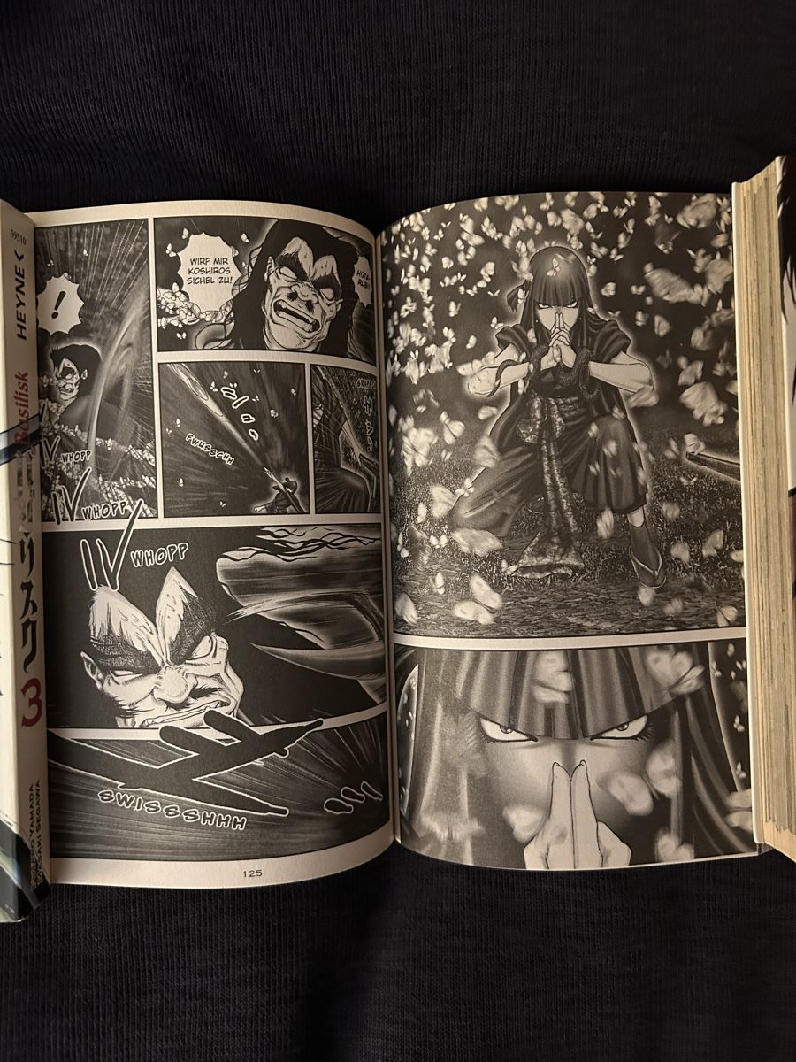 Fumetti: Basilisk Manga Band 1-3 – Usato da Luzern venduto da Raffaelo.G. 3
