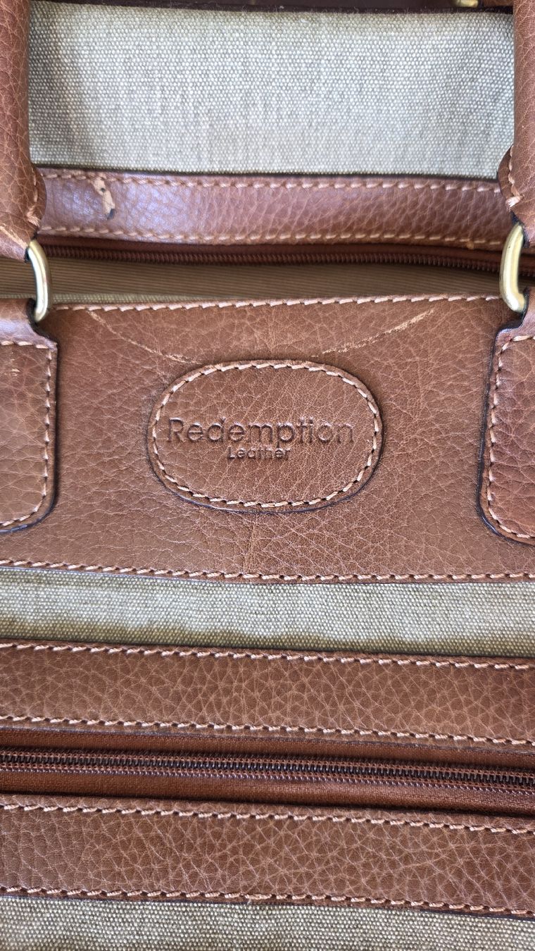 Borse: Weekender Redemption Leather Tasche aus Afrika – Difettoso da Kreuzlingen venduto da MeinKleinesAtelier 4