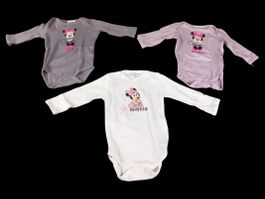 DISNEY Minnie Babybodys 3er Set