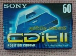 Sony CDit II 60 / cassette - kassette MC scellée