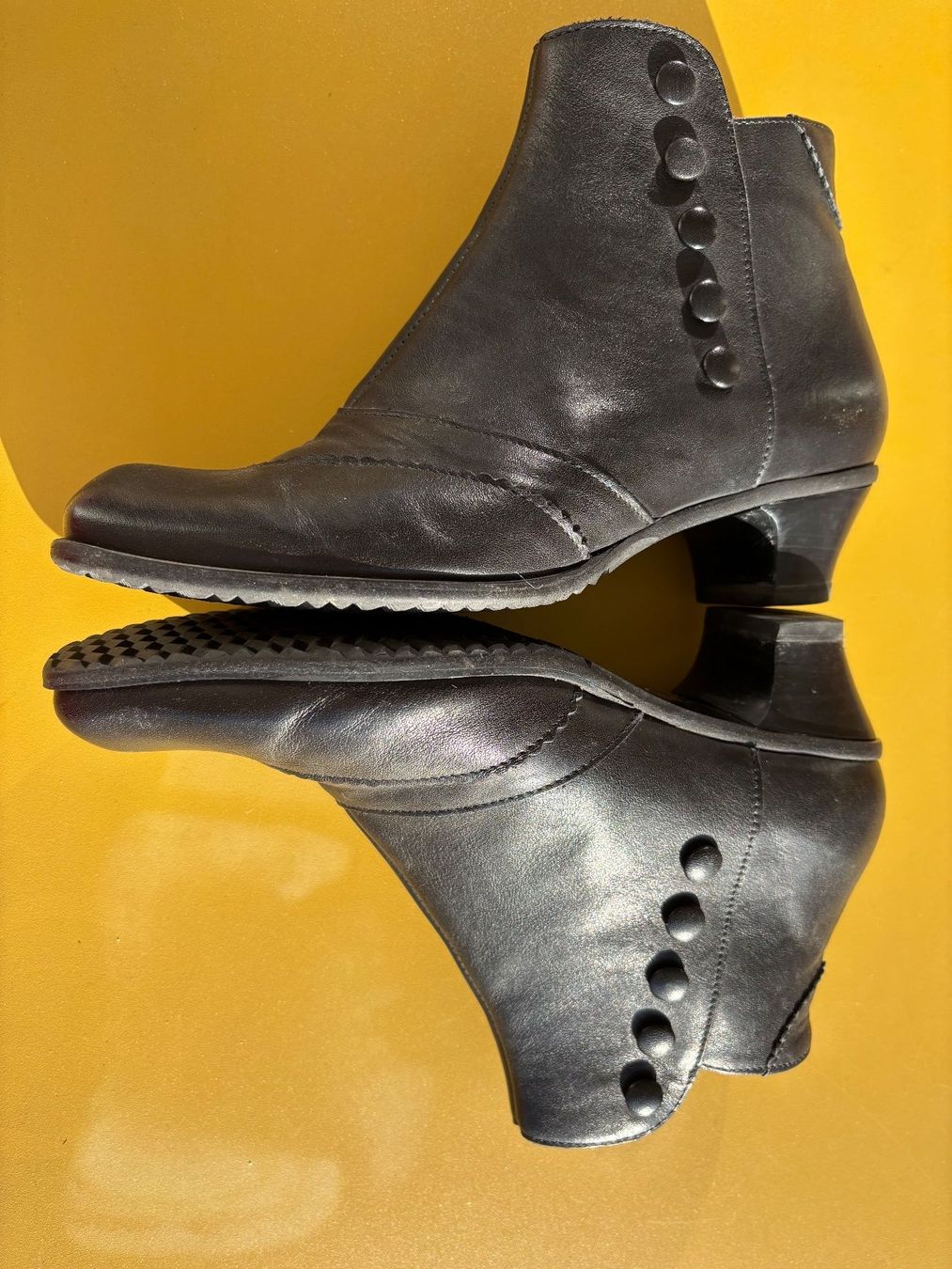Scarpe da donna: VABEENE Lederstiefeletten Gr. 37 – Usato da Zürich venduto da missmodernage 3