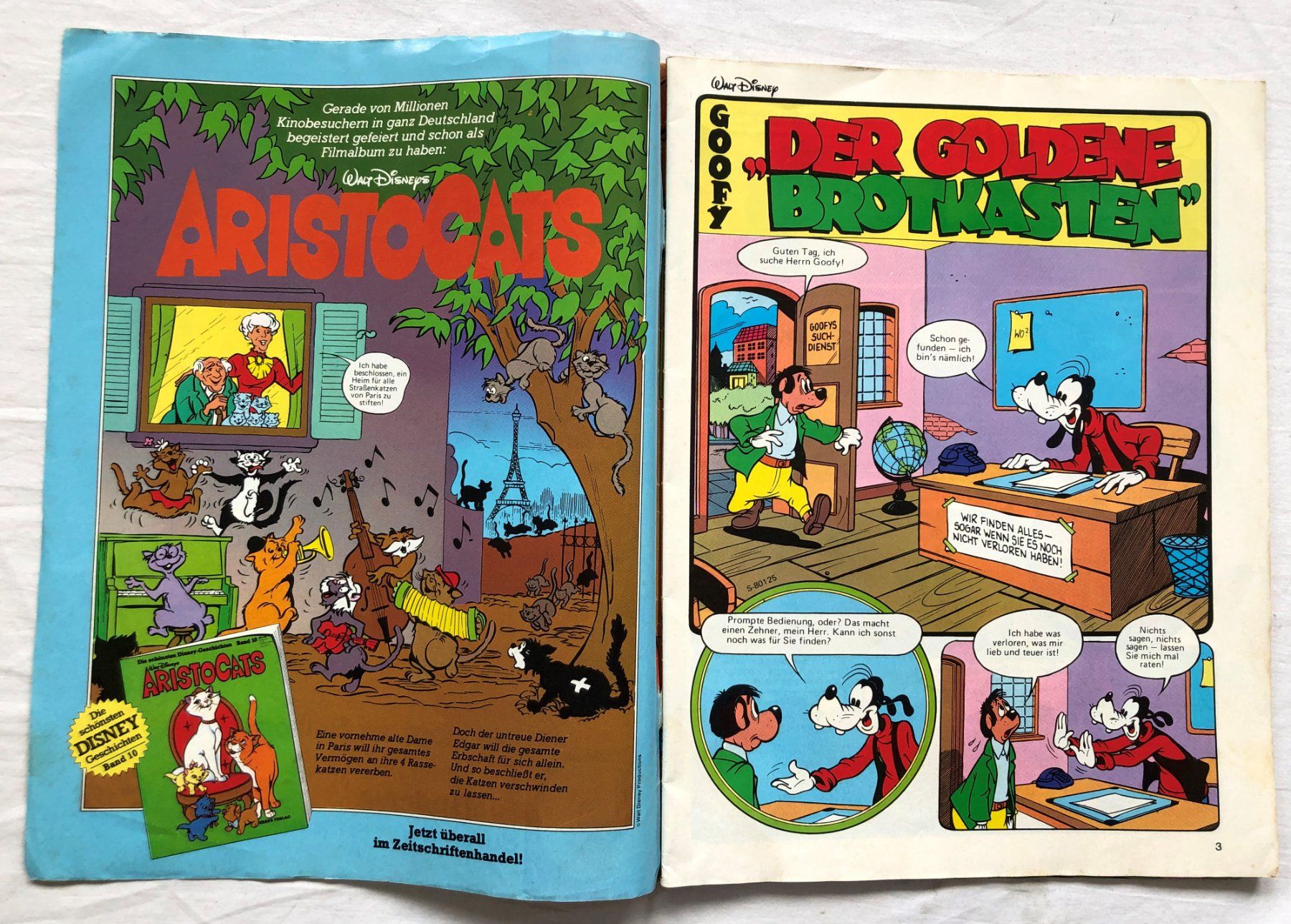 Fumetti: GOOFY Magazin - Heft Nr.1/1981 – Usato da Schaffhausen venduto da durruti 1