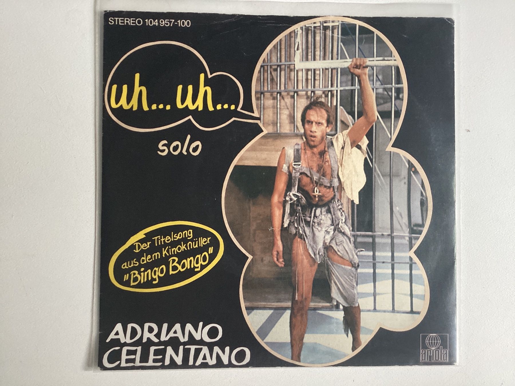 Dischi in vinile: Adriano Celentano Single  - Uh Uh / Solo – Usato da Gutenswil venduto da Hamzian