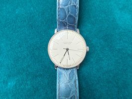 Junghans Armbanduhr Max Bill design, Handaufzug