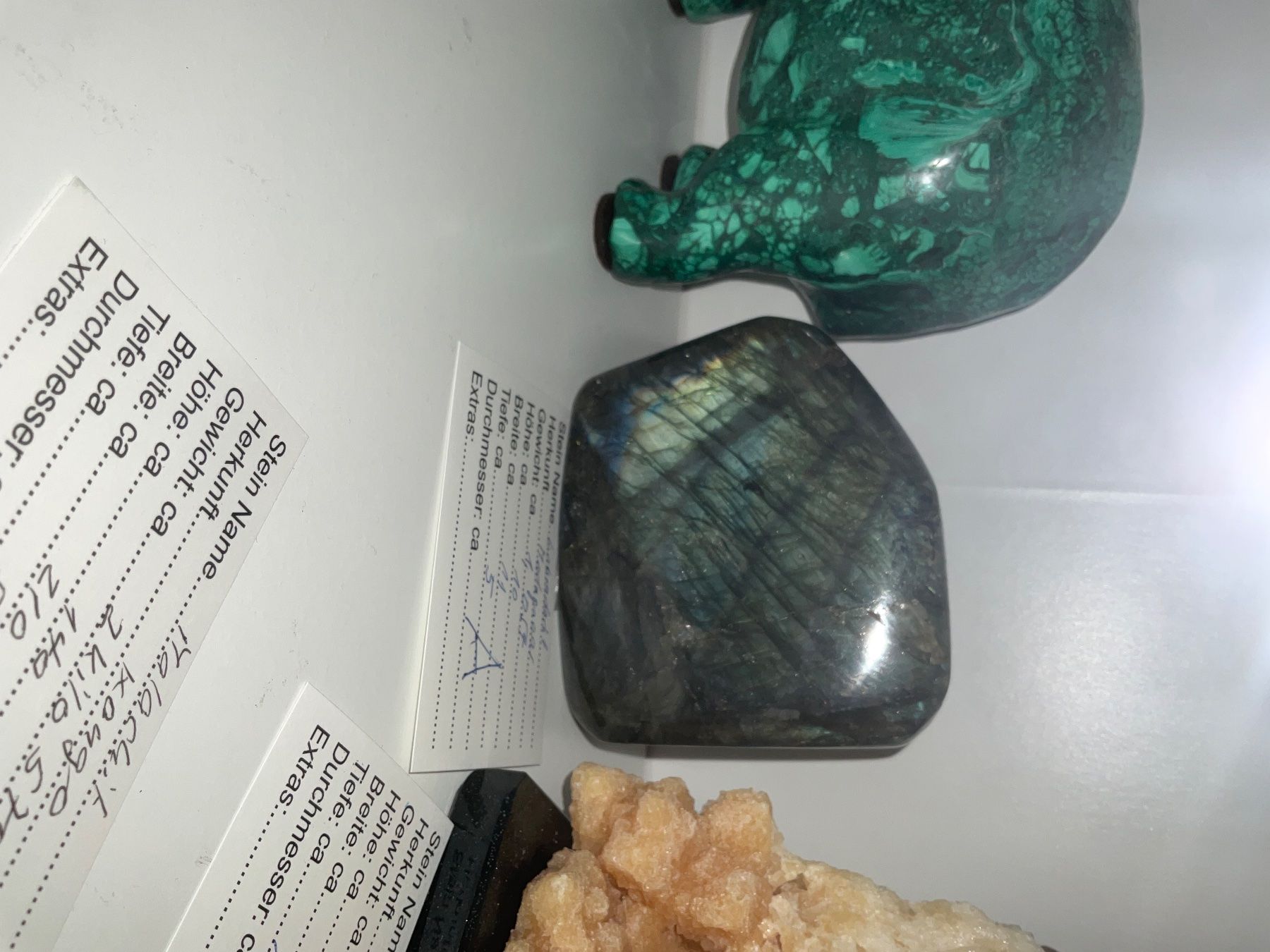 Minerali & Pietre curative: Labradorit beste Qualität – Nuovo (secondo la descrizione) da Gibswil venduto da MineralienJRS 2