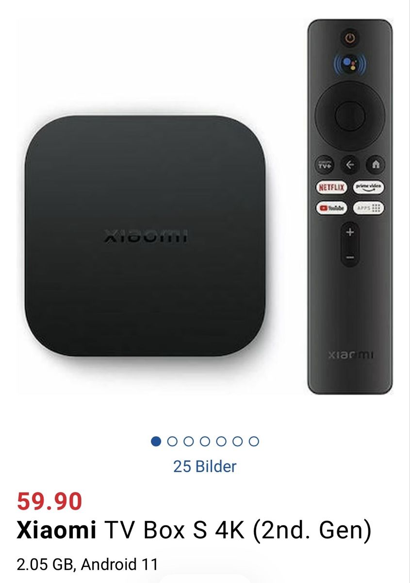 Xiaomi Lettore multimediale & Streamer: Xiaomi TV Box S 4K – Usato da Pfaffnau venduto da M_LU