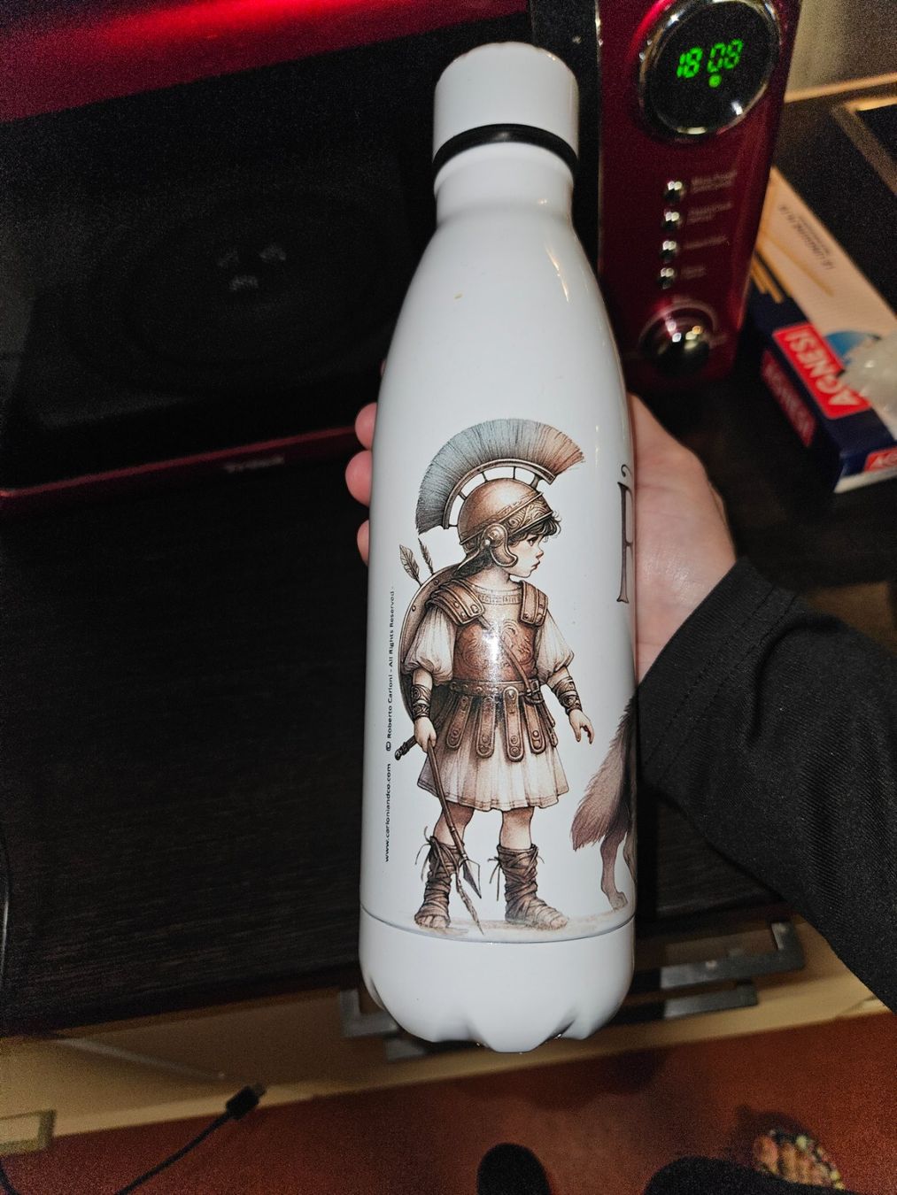 Borracce & Thermos: Trink- und Isolierflasche "Roma" Souvenir – Usato da Luzern venduto da KleinkramLuzern
