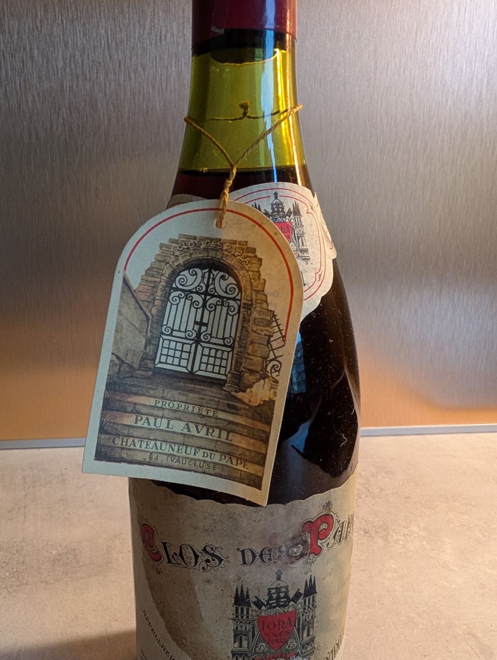 Vino: Clos des papes 1971 - châteauneuf du Pape – Nuovo (secondo la descrizione) da Schwerzenbach venduto da lam_tx87 4