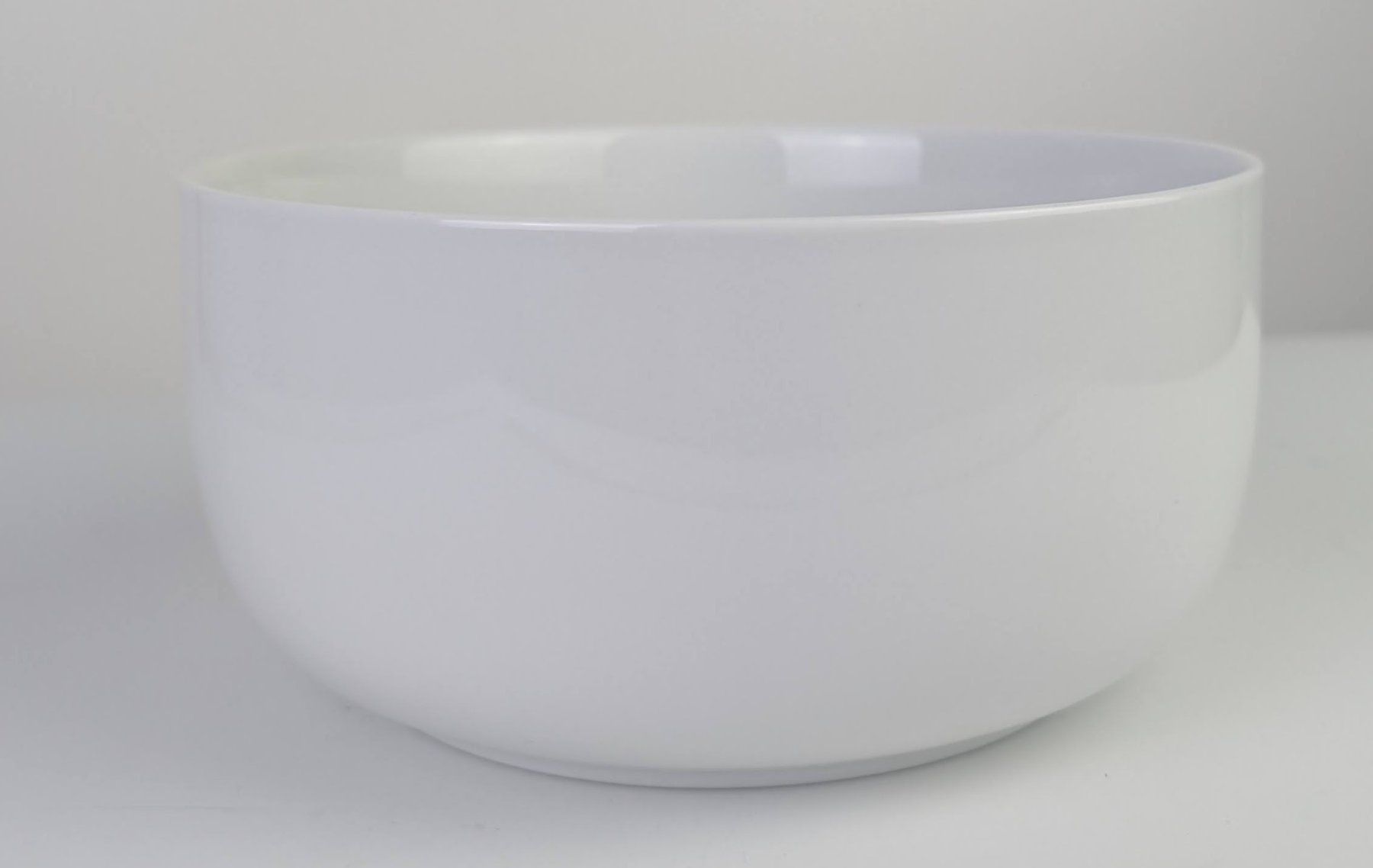 Ciotole: Weisse Salatschüssel, Langenthal, 18x9 cm – Usato da Zürich venduto da 1.Simon 2