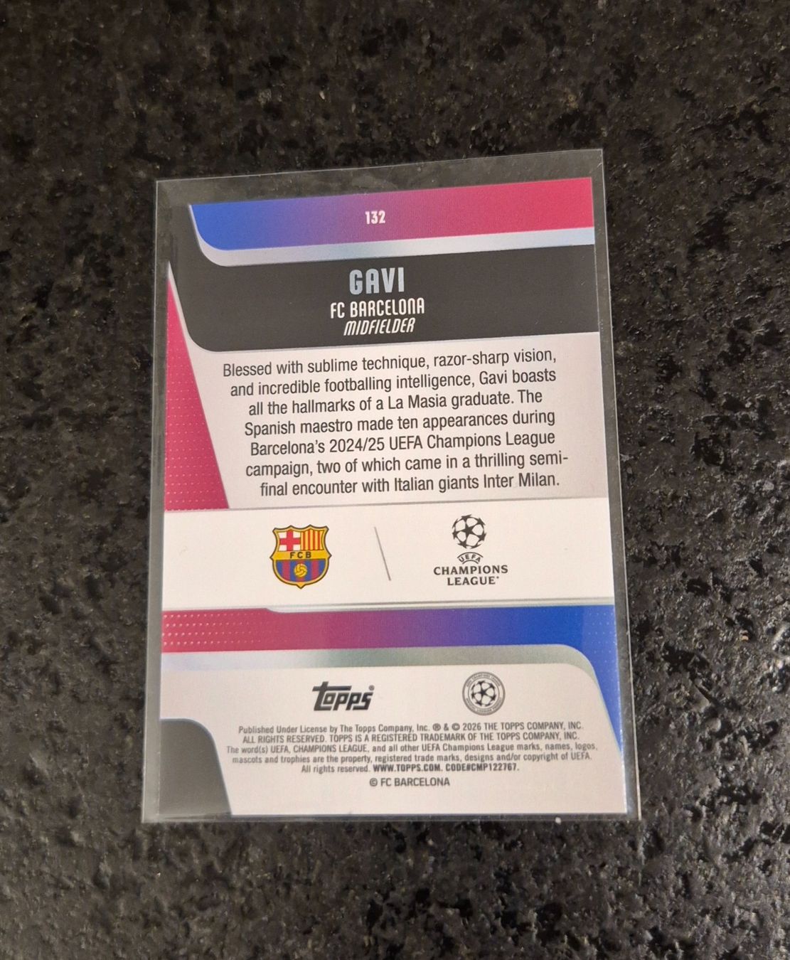 Topps Carte collezionabili: Gavi /250 - Barcelona - Topps – Nuovo (secondo la descrizione) da Burg AG venduto da Danoe 1