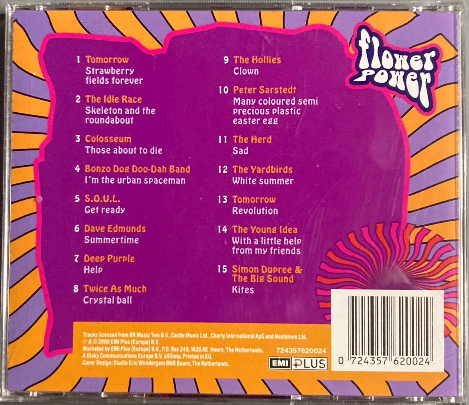 CD: DIVERS ARTISTES - PSYCHEDELICA – Usato da Poliez-Pittet venduto da Newtown-Records 1