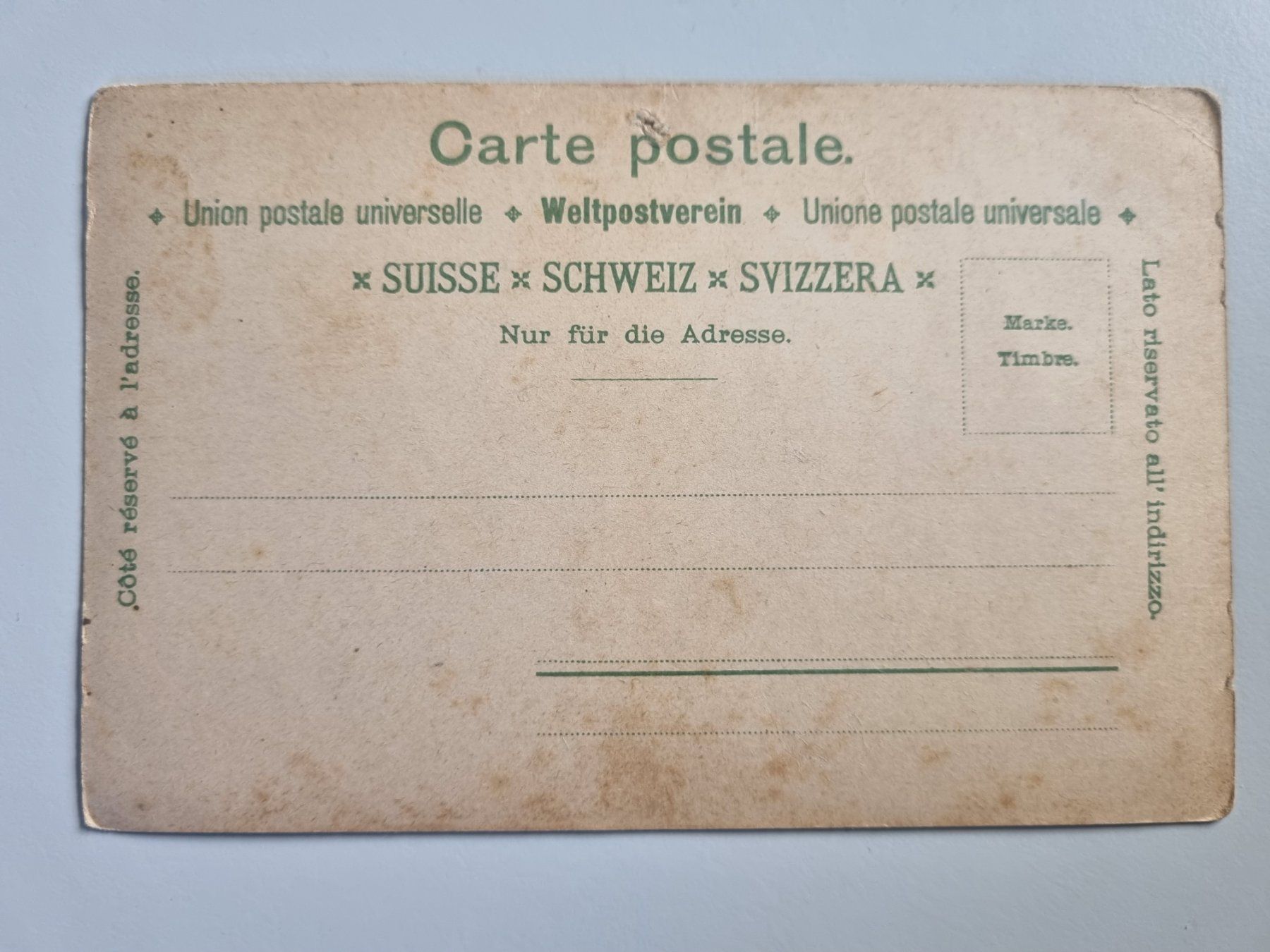Cartoline postali: Carte postale ancienne garnison caserne Thoune, Thun. – Usato da Echandens venduto da Dicot 1