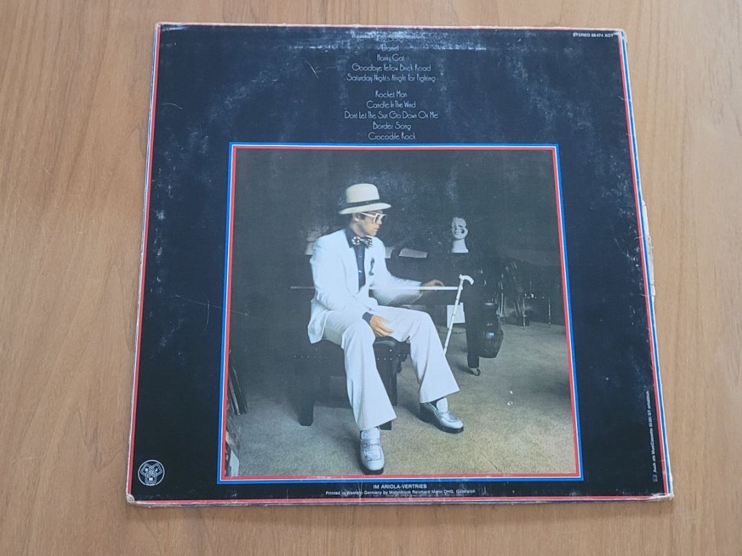 Vinyles: LP Elton John – D'occasion à Martigny par MZ-67 1