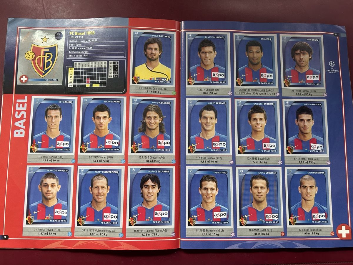 Panini Album: Panini Champions League 2008-2009 – Nuovo (secondo la descrizione) da Binningen venduto da Flagello 4
