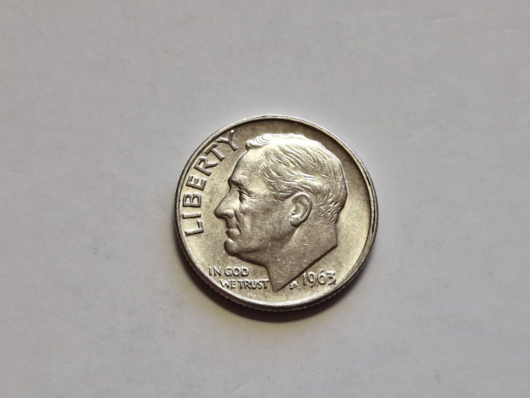 Tutti le monete: USA 1963, Dime (D) - Silber – Usato da Zürich venduto da Moreira01 3