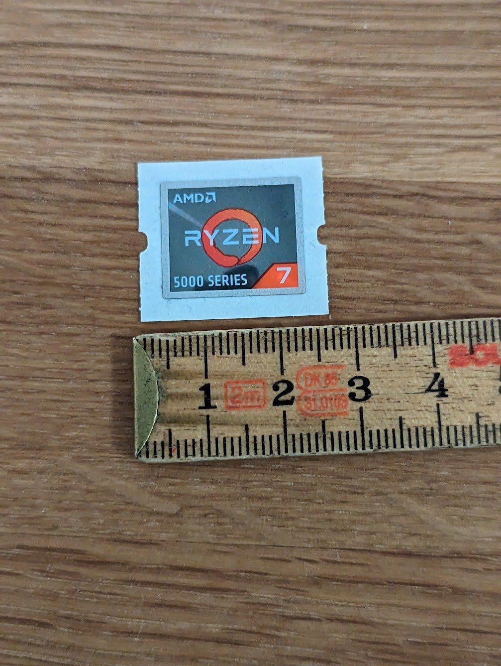 Sticker: AMD Ryzen 5000 Series Sticker/Aufkleber – Nuovo (secondo la descrizione) da Abtwil SG venduto da toxicterror 1