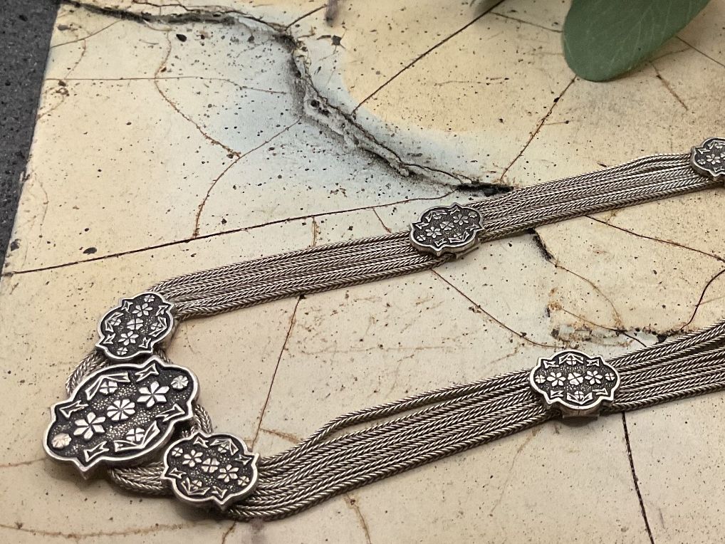 Catenine: Antikes Collier, wunderschöne Verarbeitung – Usato da Luzern venduto da S.Kern01 3