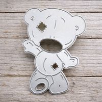 Neue Stanzschablone Teddy-Bär