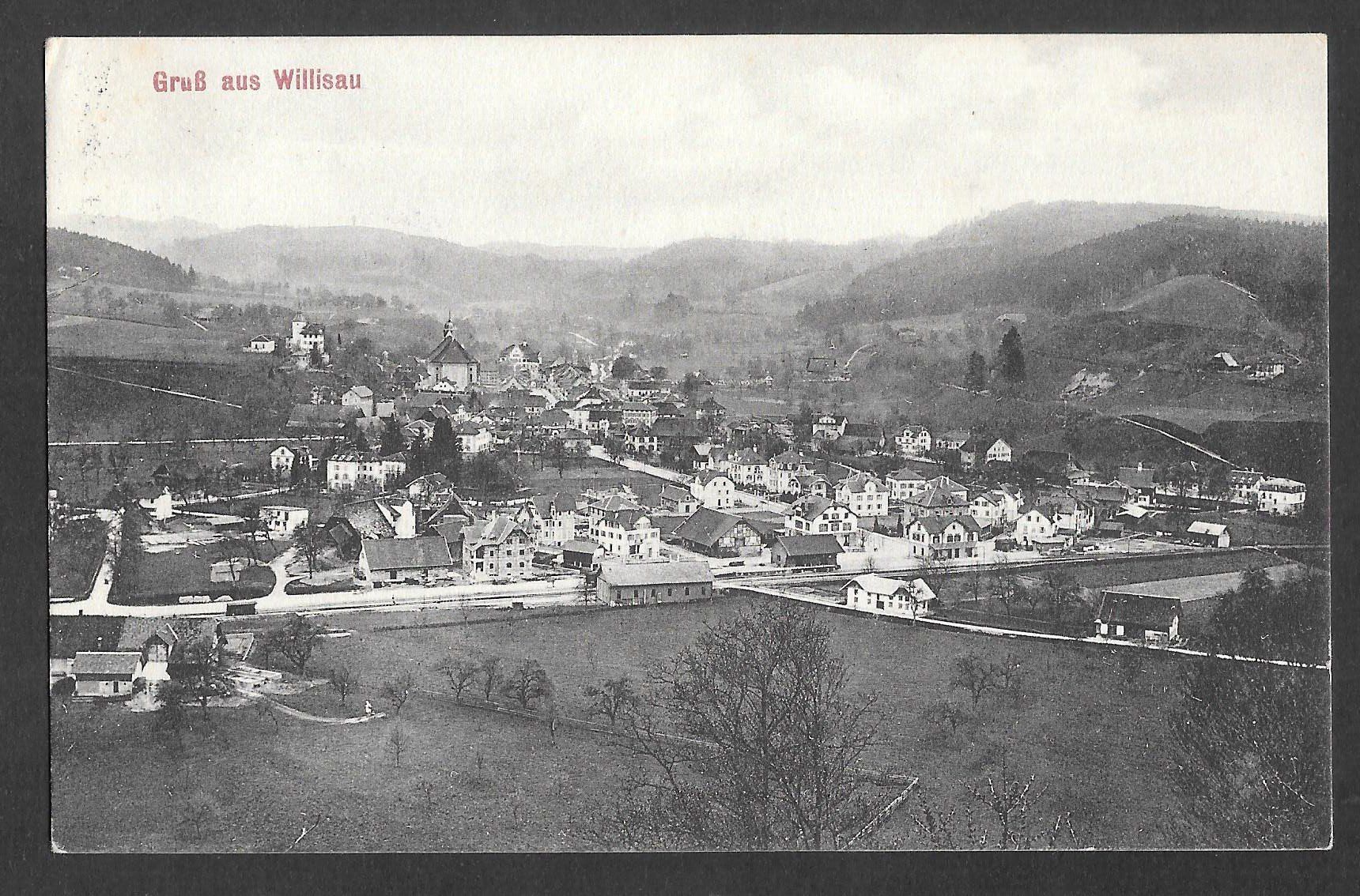 Cartes postales: Willisau Gesamtansicht – D'occasion à Olten par clotaldi