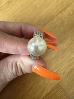 Ring THOMAS SABO Perle Silber Zirkonia guter Zustand