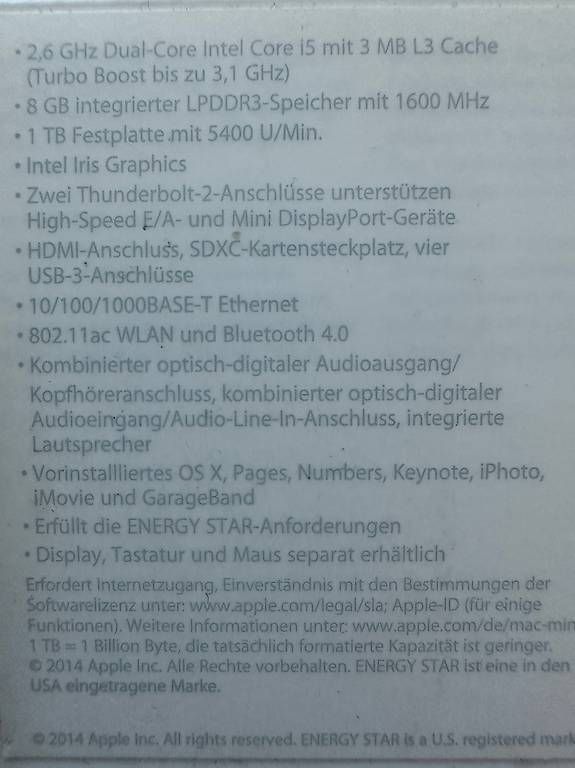 PC: Mac Mini Pc – Usato da Dielsdorf venduto da Thoeg 1