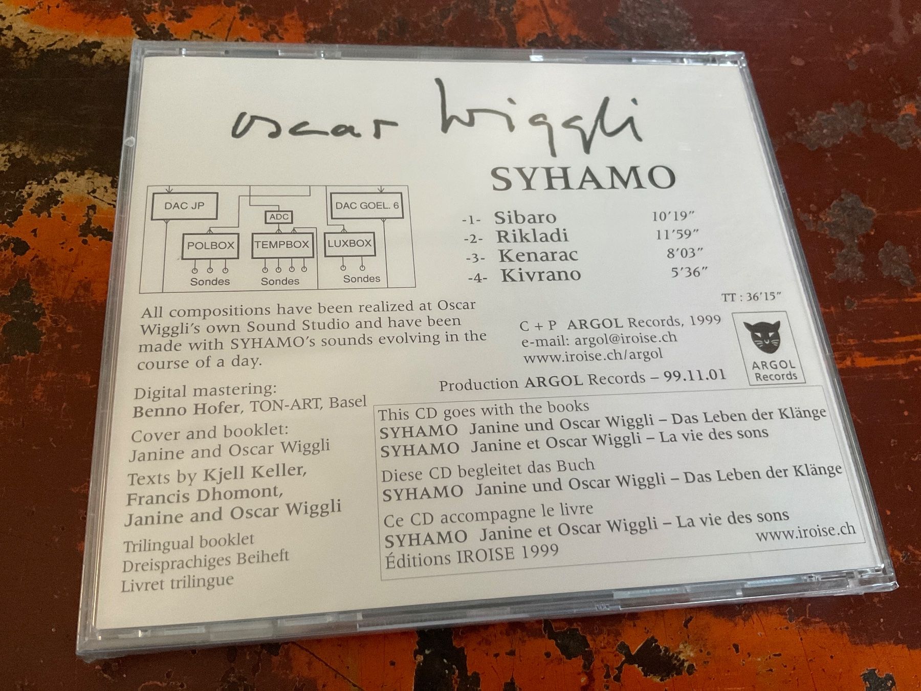 CD: Oscar Wiggli Syhamo CD – Nuovo e nell'imballaggio originale da Delémont venduto da vinylfreak01 1