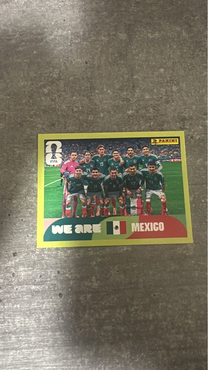 Panini Carte collezionabili: MEX 13 , FIFA WORLD CUP 2026 – Nuovo (secondo la descrizione) da Frauenfeld venduto da 1PegPeg1