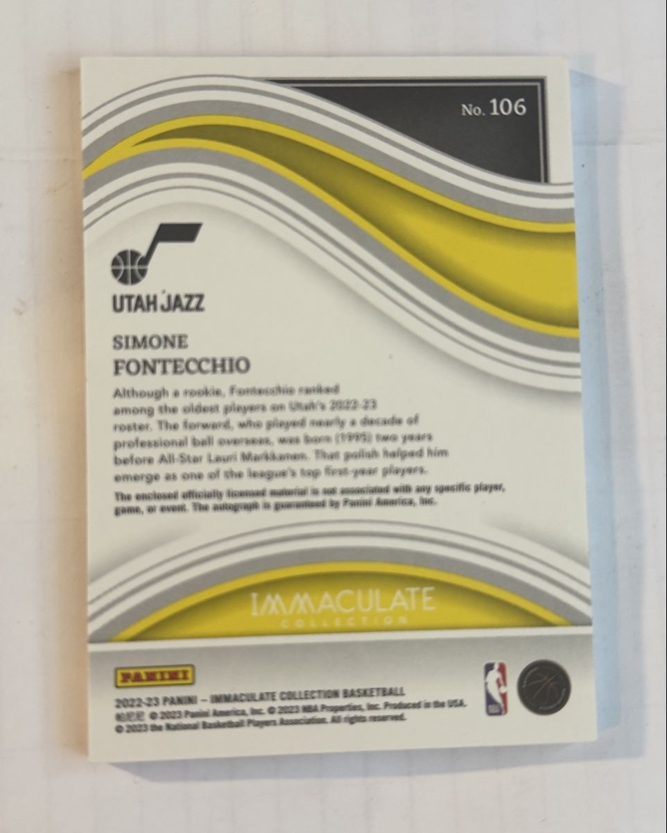 Panini Carte collezionabili: 2022-23 Panini Immaculate Collection - Rookie Patch Auto – Nuovo (secondo la descrizione) da Baar venduto da sp7ni 1