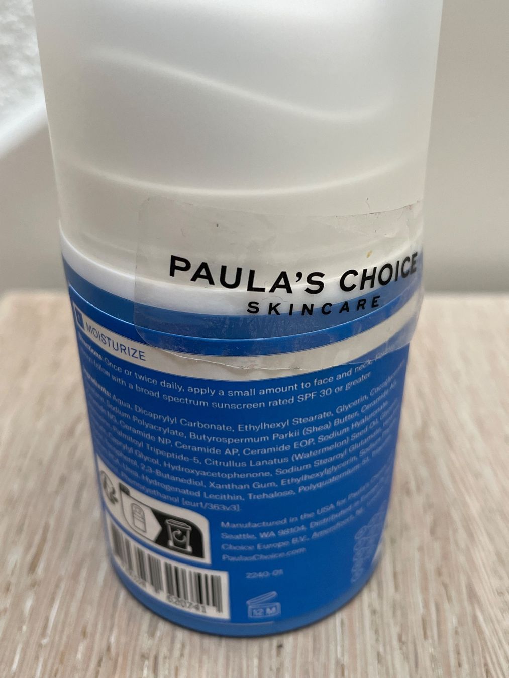 Paula'S Choice Cura del viso: Paula's Choice Barrier Repair Advanced Moisturizer – Nuovo (secondo la descrizione) da Seedorf UR venduto da Vita000 1