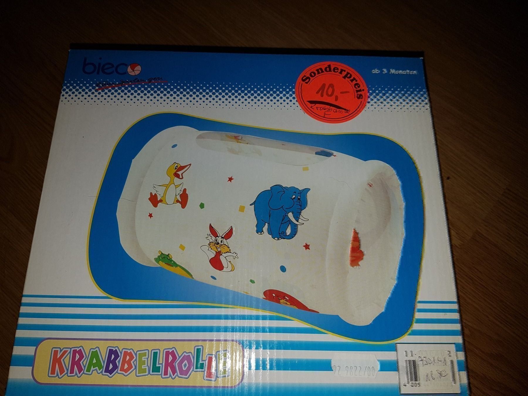 Sdraiette & Sdraiette a dondolo: Krabbelrolle bieco – Nuovo e nell'imballaggio originale da Schwarzenburg venduto da flamingo1970
