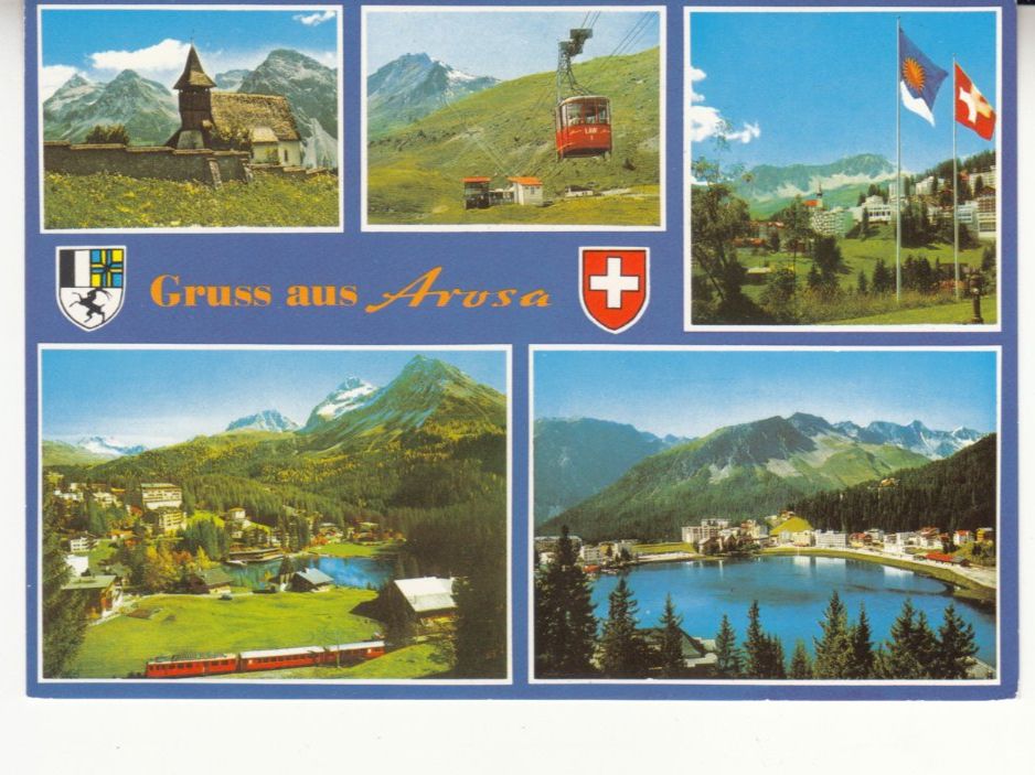 Cartoline postali: Arosa 1986 – Usato da Bürglen TG venduto da StampGraf