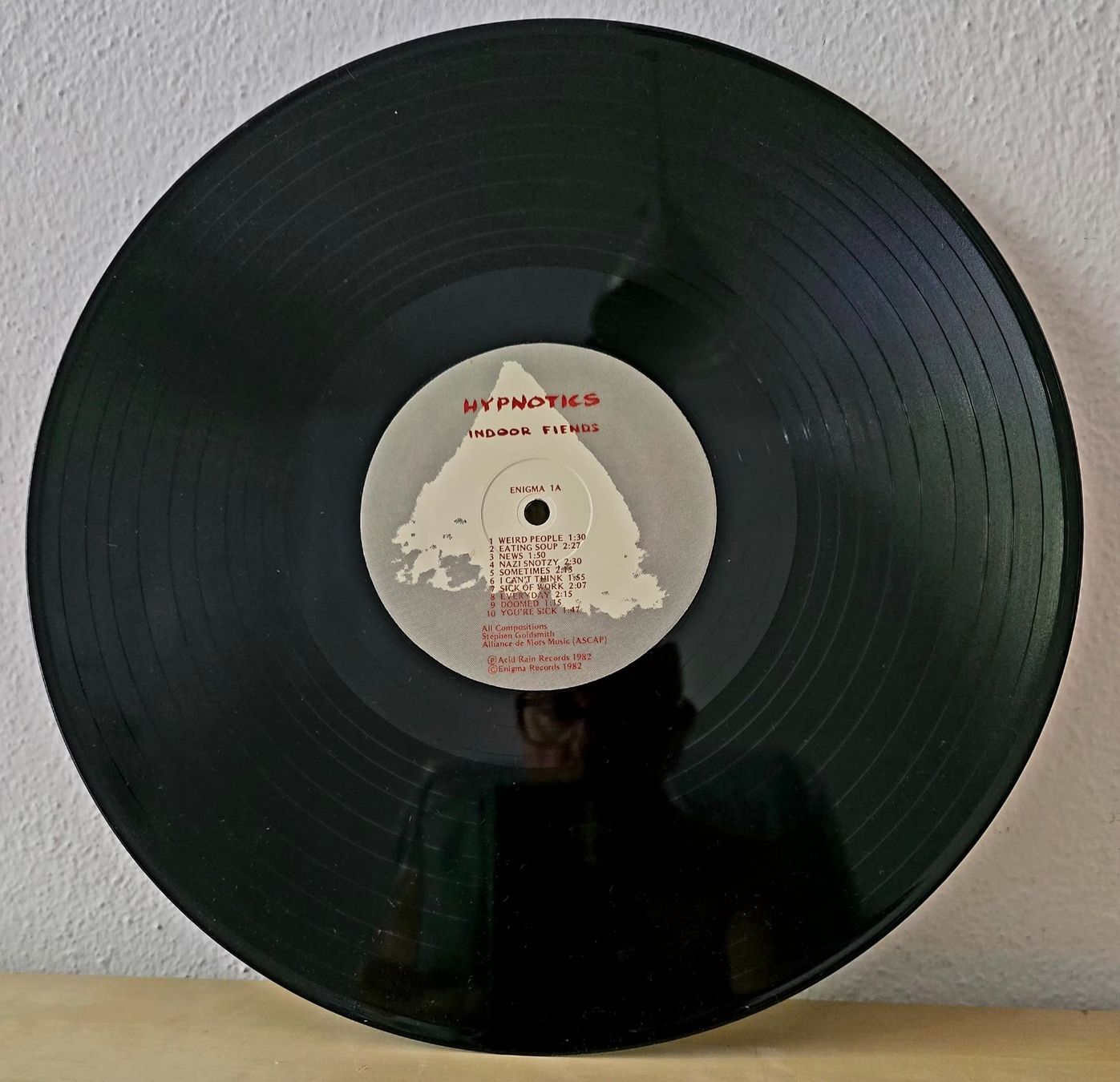 Vinyles: Hypnotics - Indoor Fiends  LP Punk RARE – D'occasion à Lugano par mdal 2