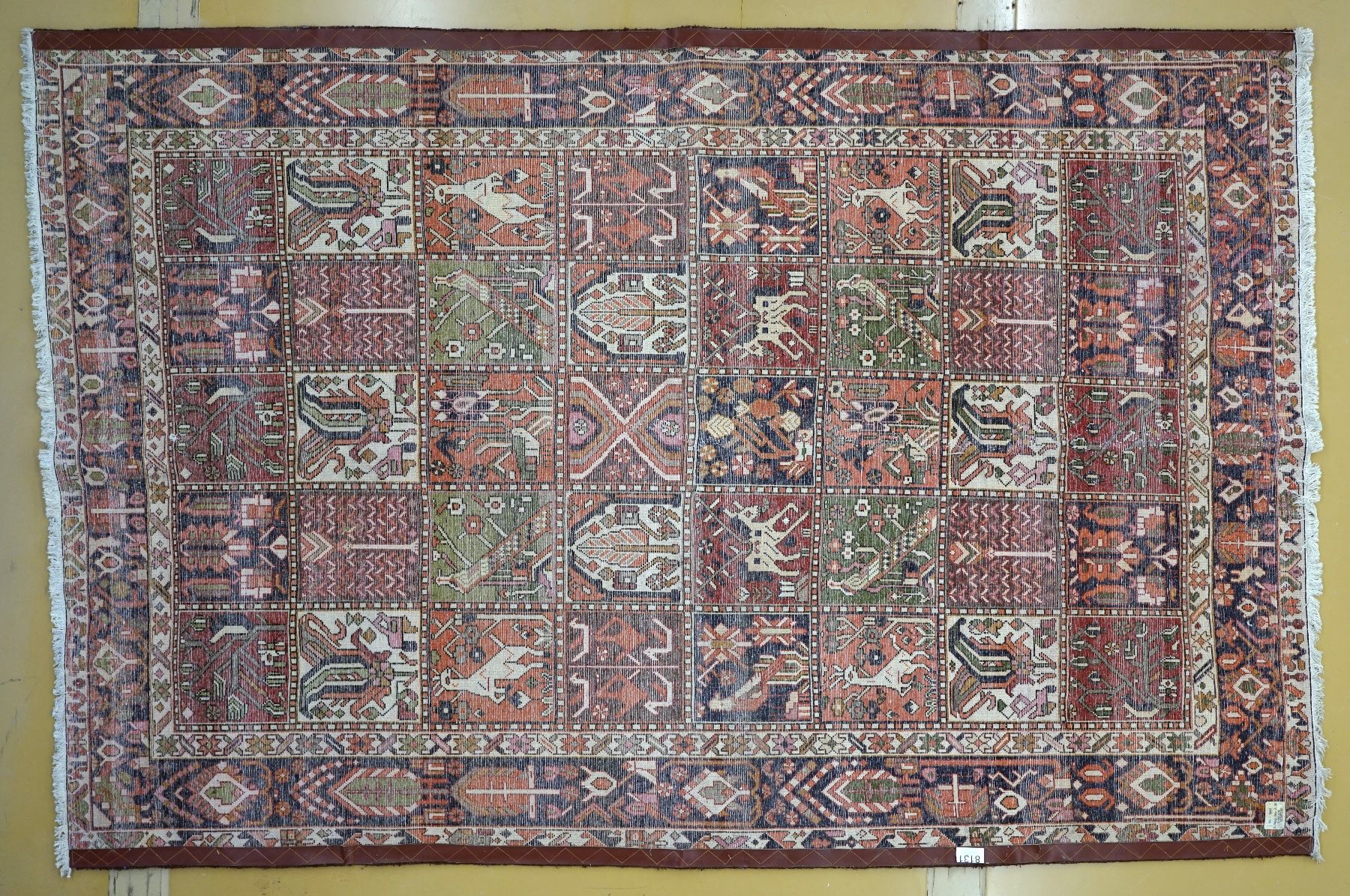Teppiche: Bakhtiar Teppich, 3.06 x 2.06 m, Kheshti Muster, Persisch – Gebraucht aus Netstal von spaltflo01 1