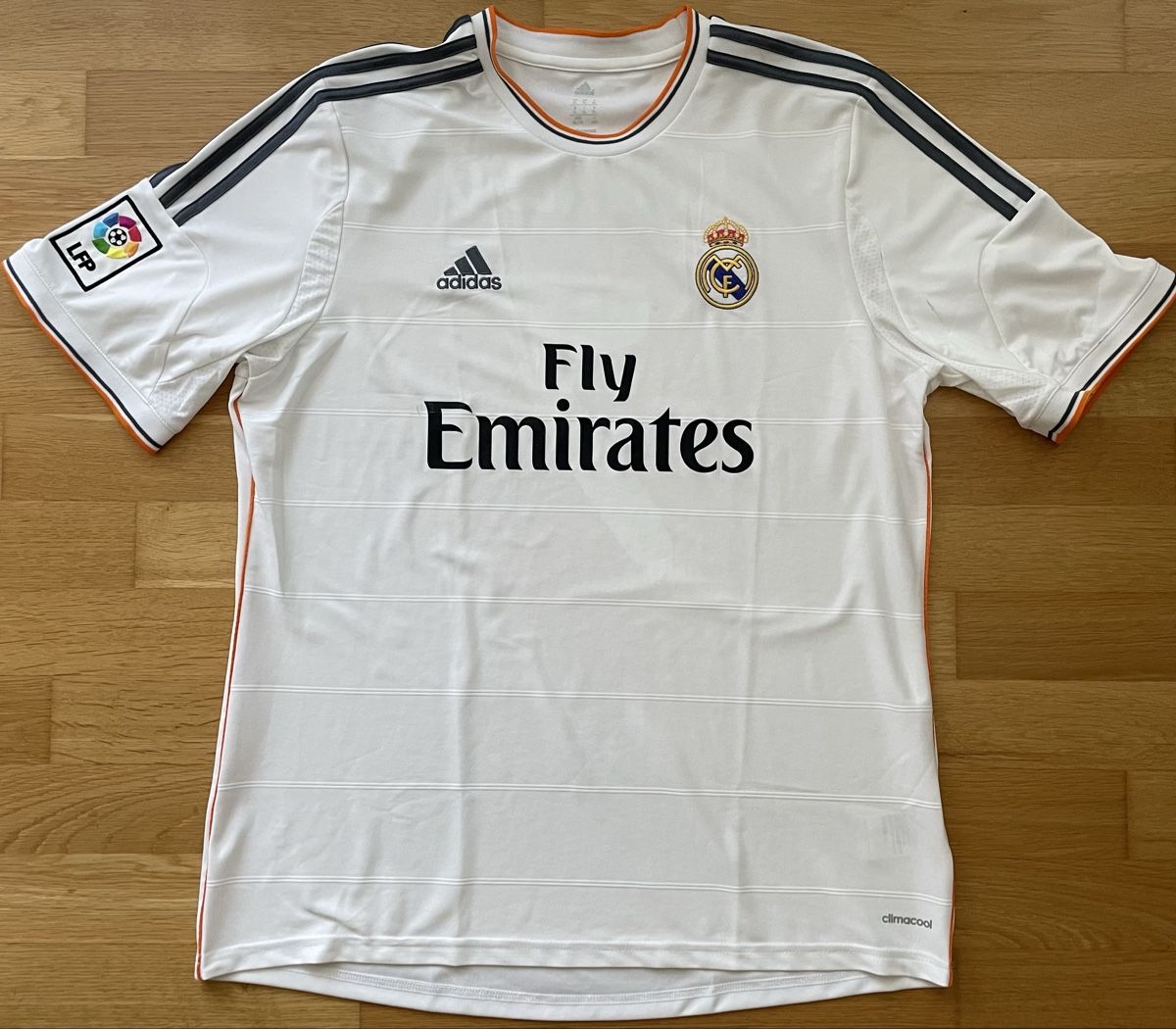 Real Madrid Canottiere & Pantaloni: Original Real Madrid 2013/2014 Ronaldo – Usato da Windisch venduto da RealJerseys 1