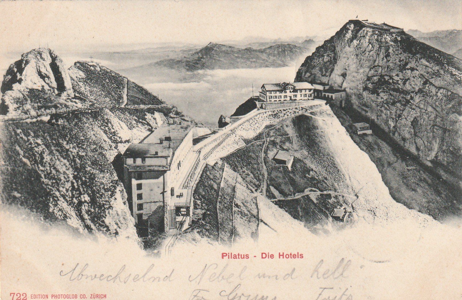 Cartes postales: Pilatus Die Hotels – D'occasion à Rorschacherberg par fratovi2