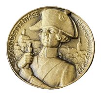 V096 - Brosche Eidg. Kadettentage in Aarau 1789 -1939