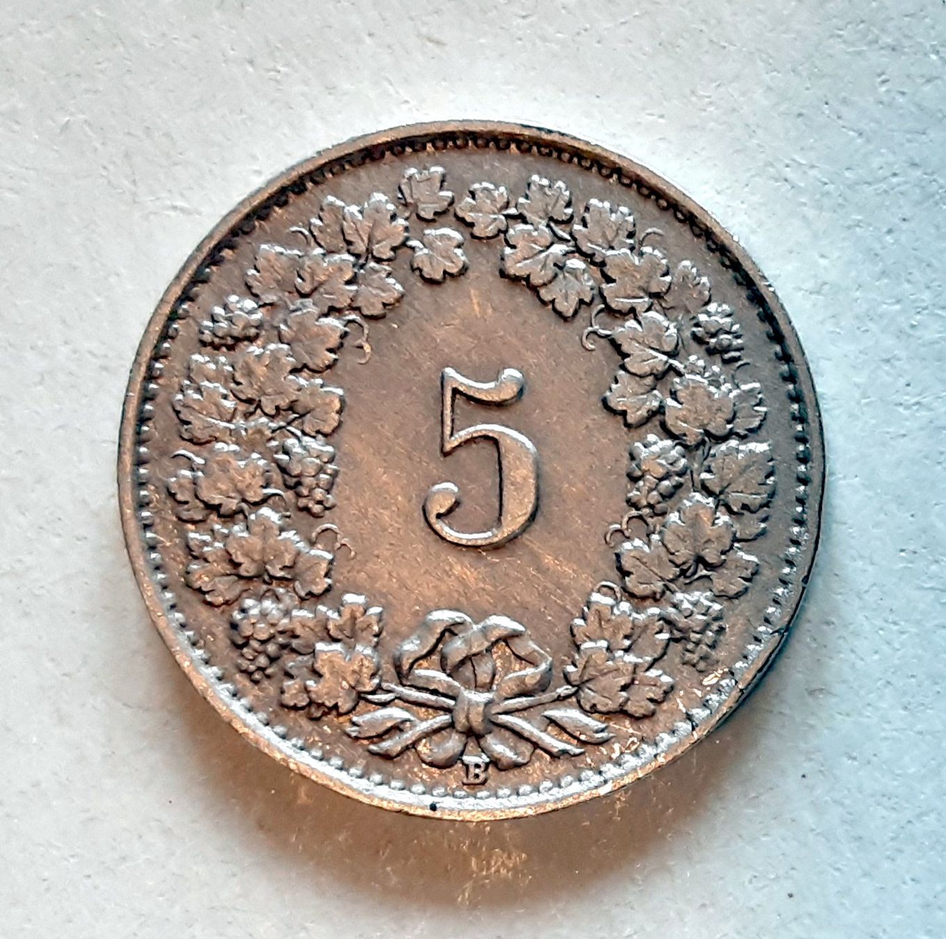 Tutti le monete: 5 centimes Tête de Libertas 1925 – Usato da Genève venduto da swannty 1