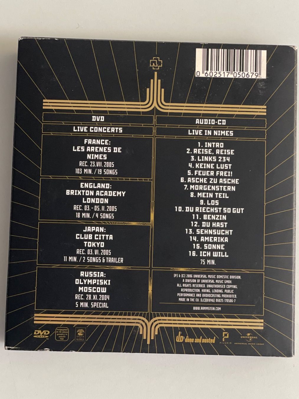 CD: Rammstein - Völkerball – Usato da Muri b. Bern venduto da AdidasCollector 1