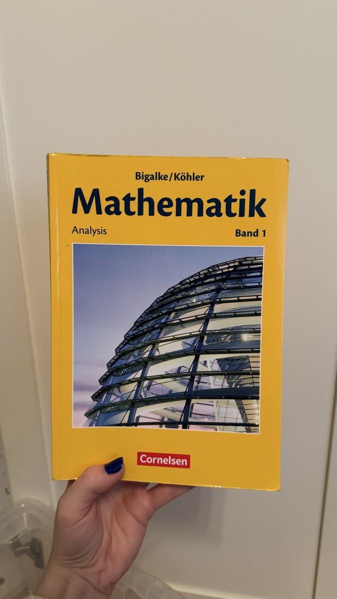 Libri: Mathematik Analysis Band 1 – Nuovo (secondo la descrizione) da Ebikon venduto da nina-r