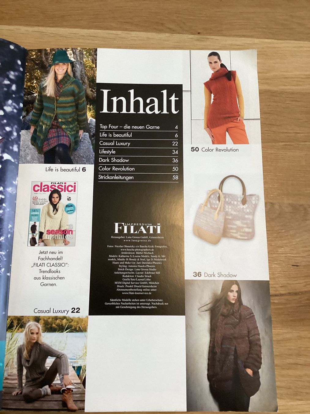 Lana: Strickhefte Lana Grossa/ Filati Winterstrick – Usato da Zürich venduto da orella79 2