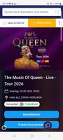 The Music Of Queen Live Tour 2026 Zürich Sitzplatz Block 1