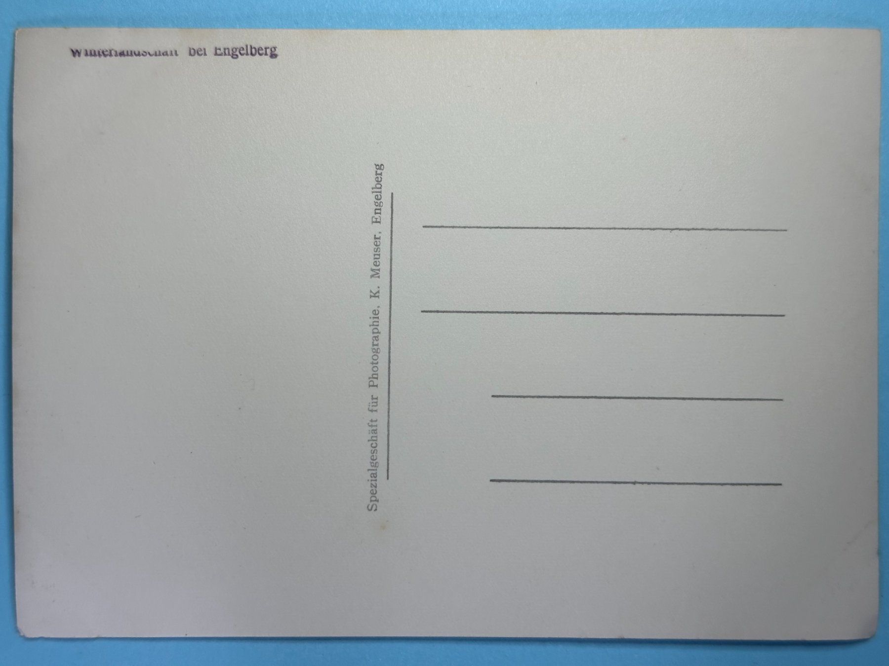 Cartes postales: Bei Engelberg – D'occasion à Steg VS par _vinci_ 1