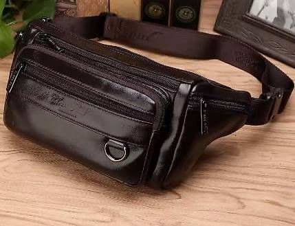 Altro in  Abbigliamento & Accessori: Sac banane en cuir brun – Usato da Vevey venduto da con_dwl8