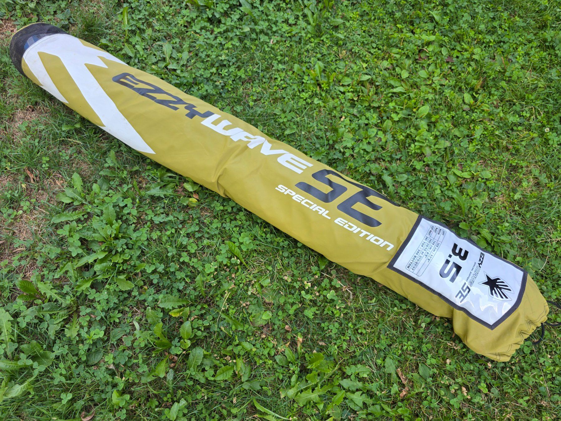Surf: Windsurfsegel Ezzy Wave SE 3,5 – Usato da Buchs SG venduto da swisssurfer007 4