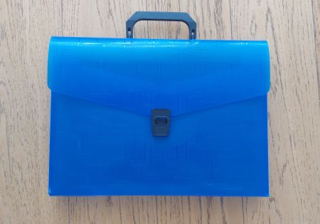 Tragbare Heftbox, Heftmappe A4