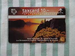 PTT Taxcard - Fr. 10.- - Ihre Schweiz - M32
