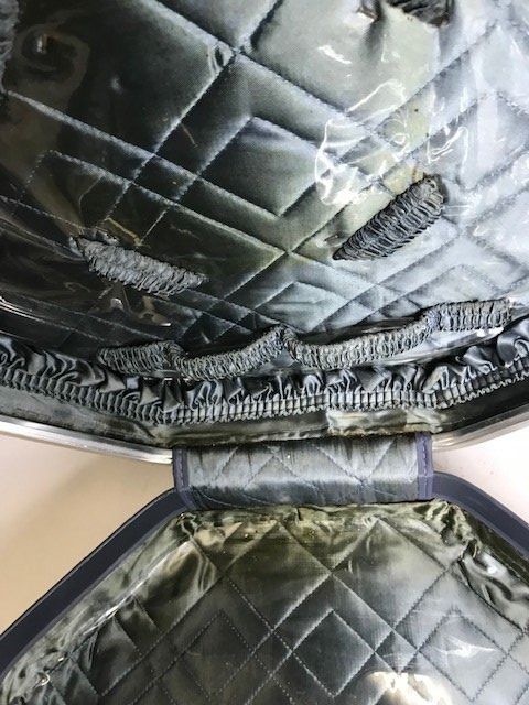 Valises de voyage: graues Beauty Case 70er 8-eckig – D'occasion à Zürich par gigimai67 5
