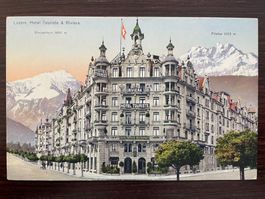 LUZERN Hotel Touriste & Riviera, ungelaufen